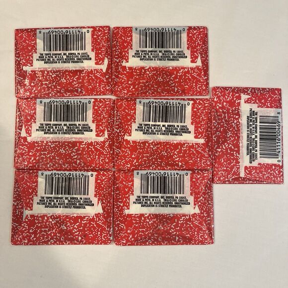 7 Terminator 2, Judgment Day, Movie Stickers, Sealed Wax Packs Of 5, Topps 1991 - Picture 3 of 4